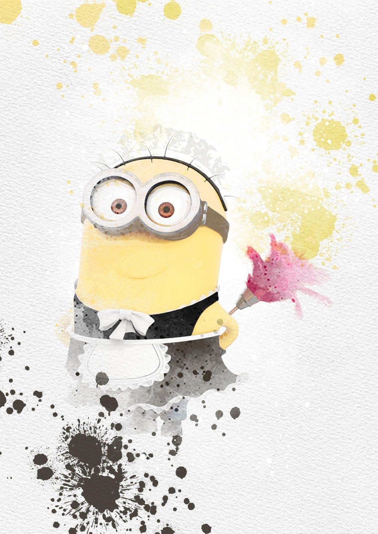 Set of 8 minions Disney Watercolour Printable Poster - 98typesPRINTABLES
