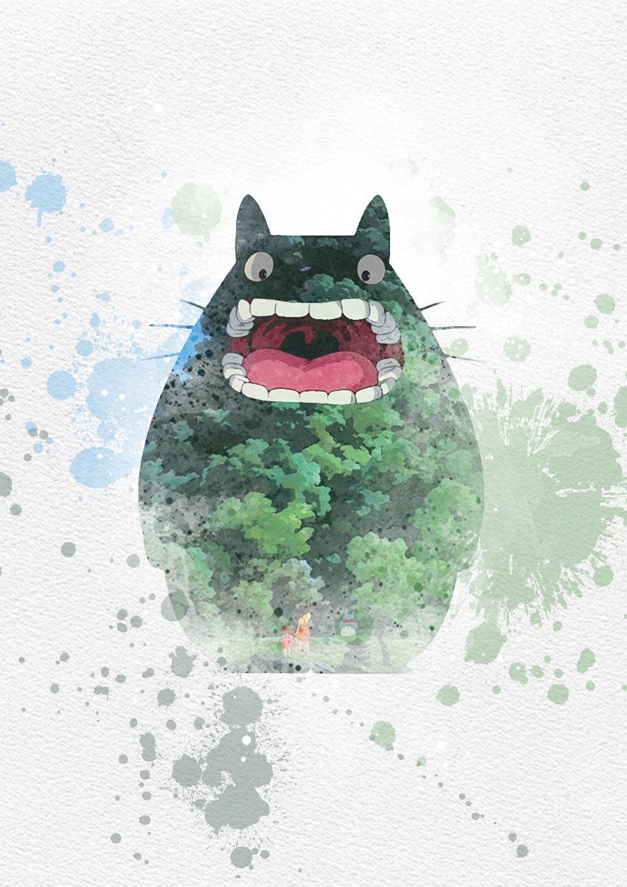 Set of 8 Totoro PRINTABLE Poster - 98typesPRINTABLES