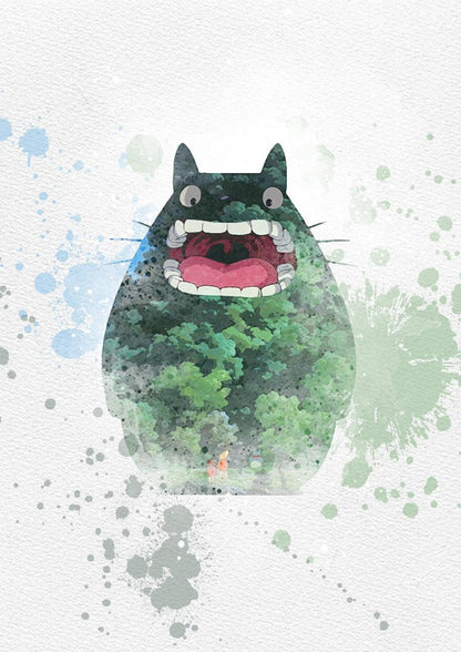 Set of 8 Totoro PRINTABLE Poster - 98typesPRINTABLES