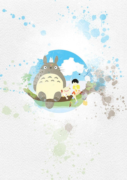 Set of 8 Totoro PRINTABLE Poster - 98typesPRINTABLES