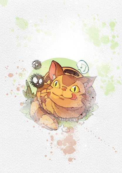Set of 8 Totoro PRINTABLE Poster - 98typesPRINTABLES