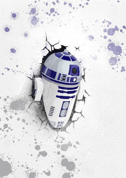 Star Wars Poster 8 Set Printable Watercolour Print - 98typesPRINTABLES