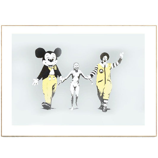 Banksy Napalm Girl Print - 98typesstreet art