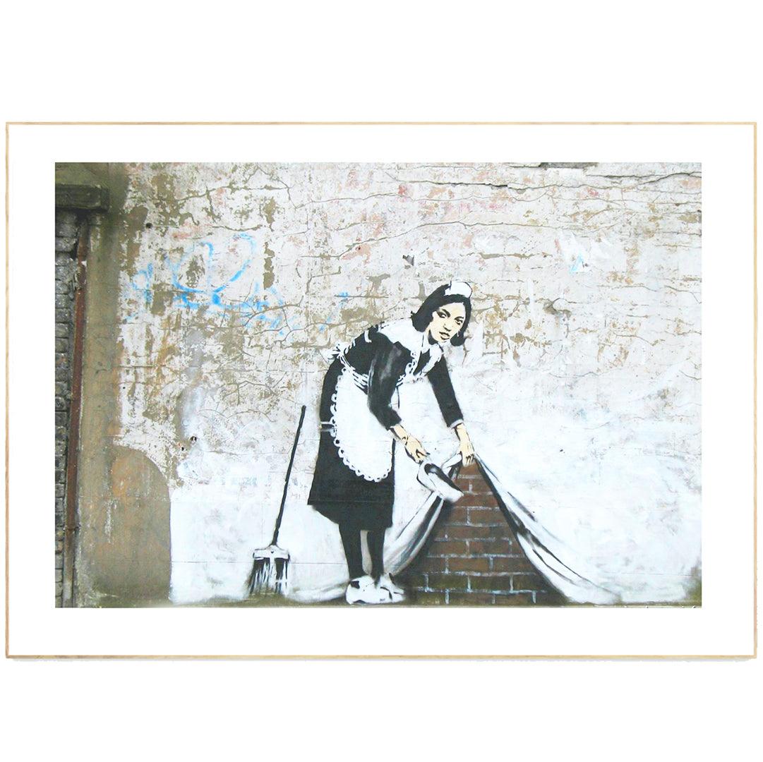 Sweep it Under the Carpet Banksy Print - 98typesstreet art
