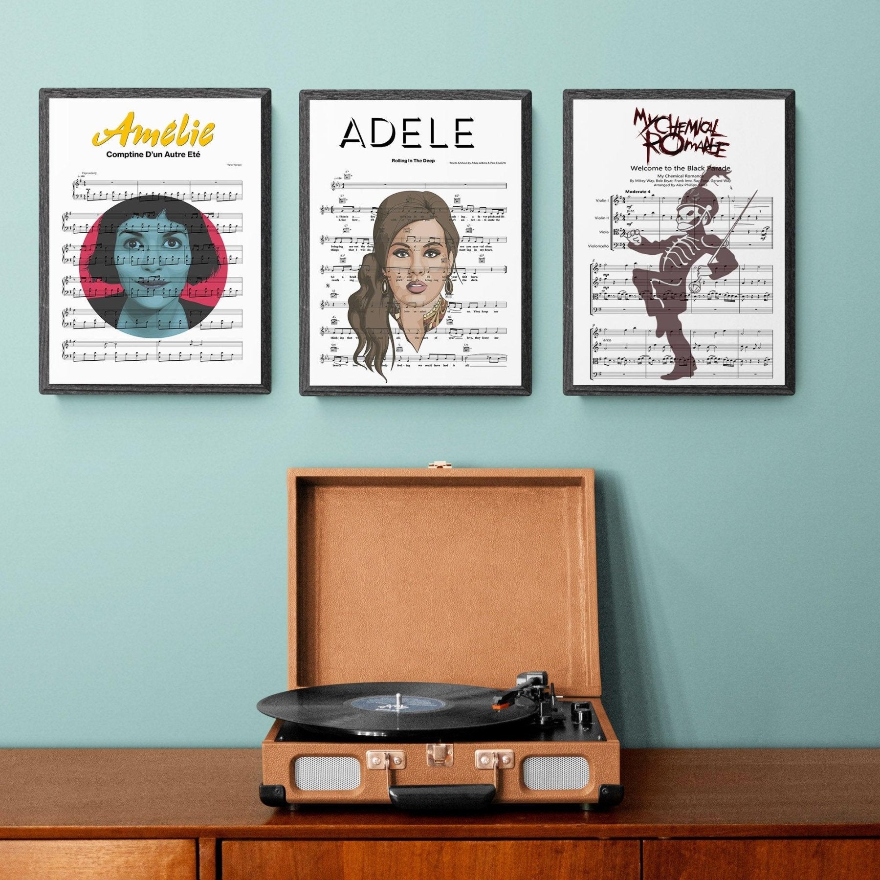 Adele - Rolling in the Deep Print - 98typessweet music
