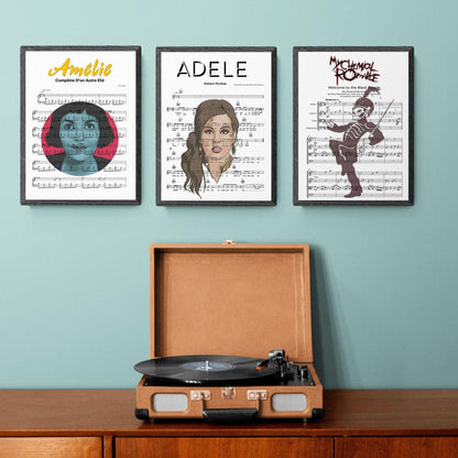 Adele - Rolling in the Deep Print - 98typessweet music