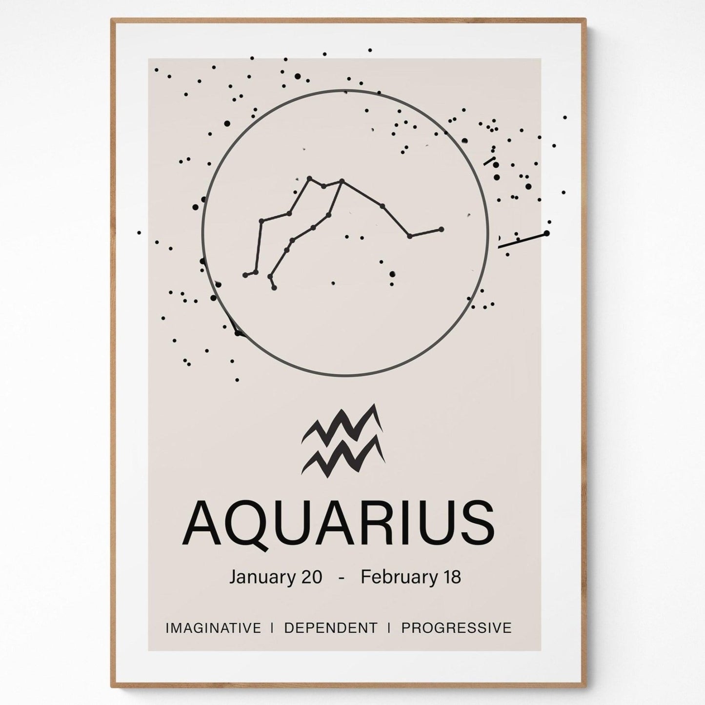 Aquarius Constellation Prints - 98typeszodiac