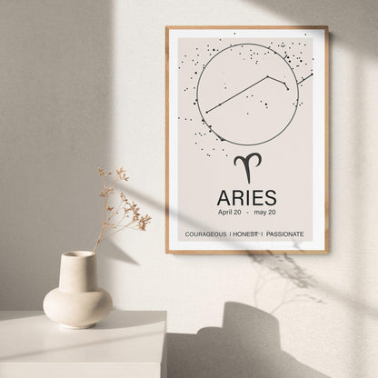 Aries Constellation Prints - 98typeszodiac