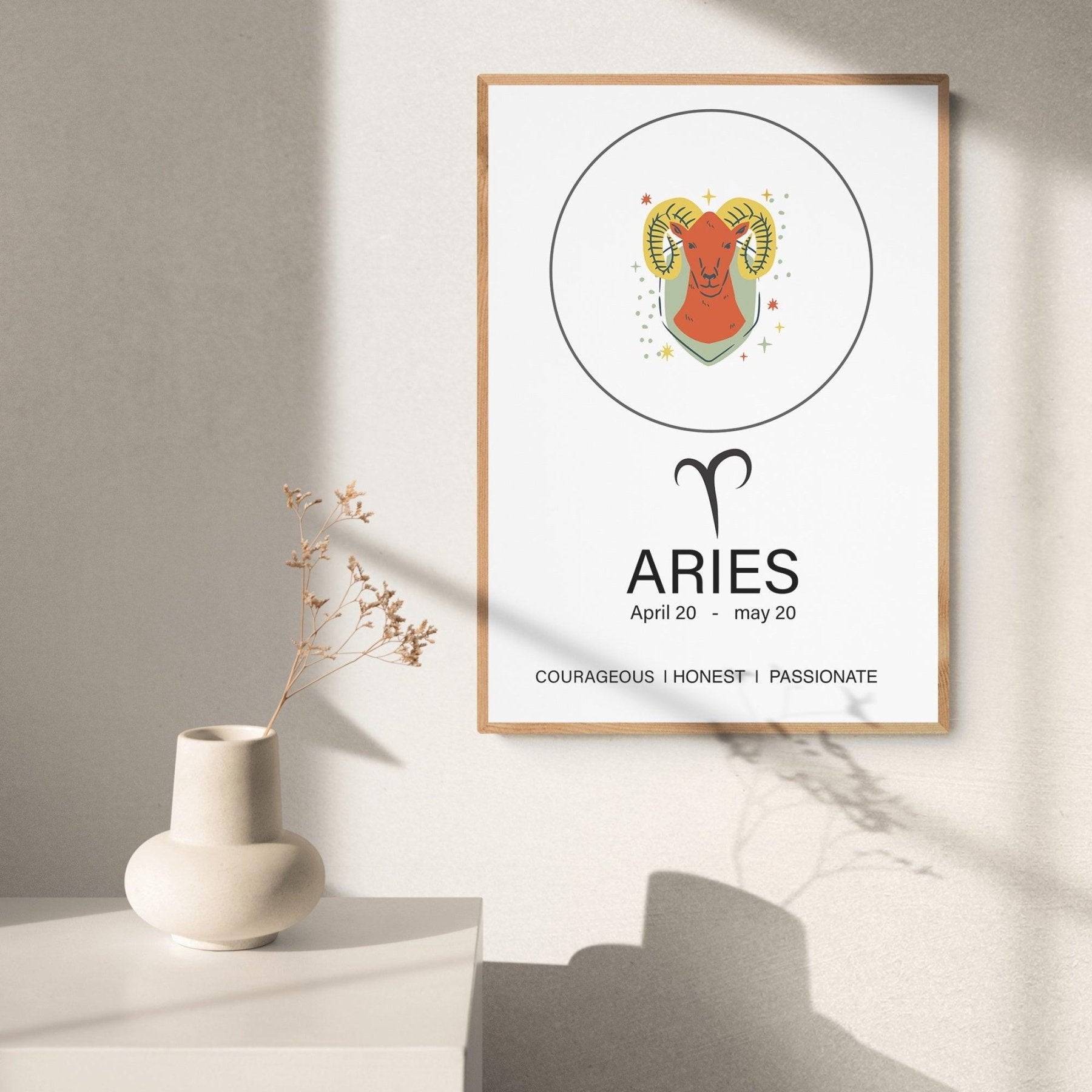 Aries Sign Prints - 98typeszodiac