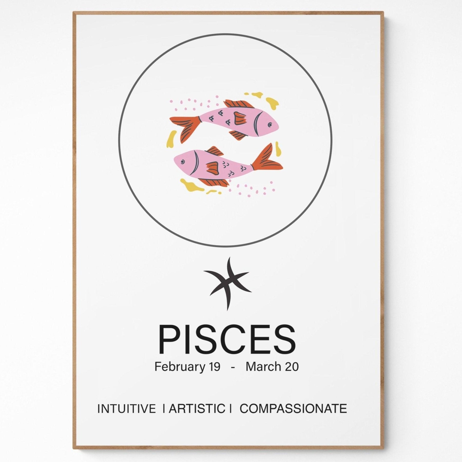 Pisces Sign Prints - 98typeszodiac