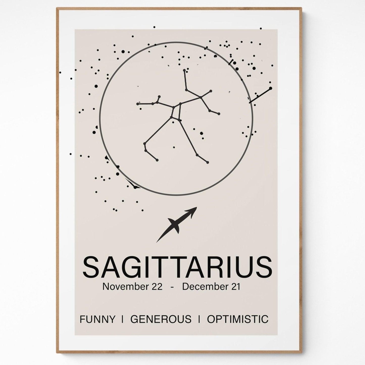 Sagittarius Constellation Prints - 98typeszodiac
