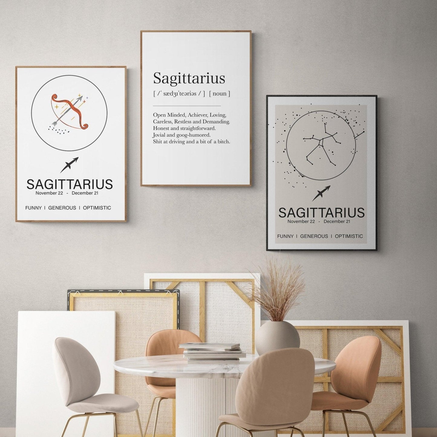 Sagittarius Constellation Prints - 98typeszodiac