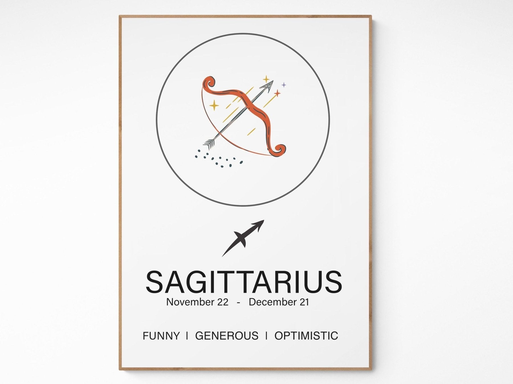 Sagittarius Sign Prints - 98typeszodiac