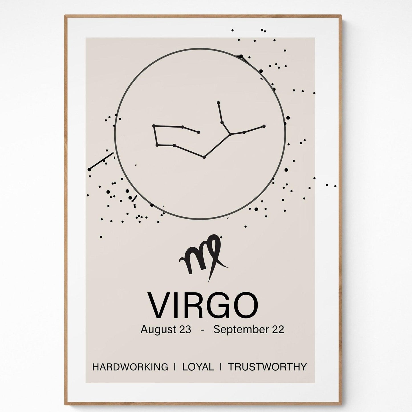 Virgo Constellation Prints - 98typeszodiac